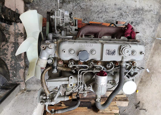 Assemblea di motore utilizzata diesel 4JG1 per il materiale originale del metallo dell'escavatore SY55 ZX70