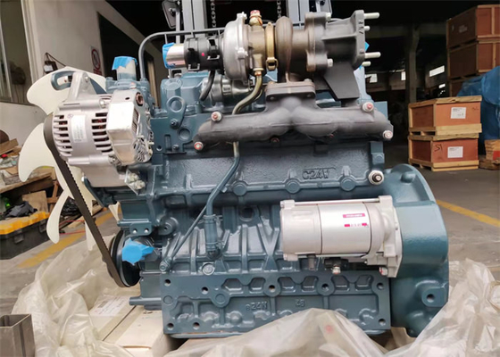 motore diesel di 41.7kw Kubota, motore di raffreddamento ad acqua V2403T Kubota per l'escavatore PC56-7