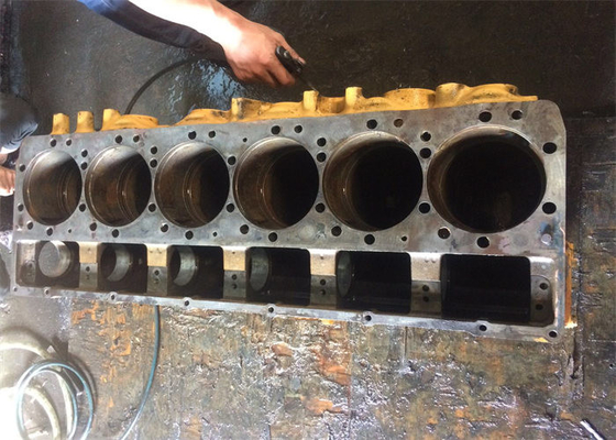 Blocco motore C13 di acciaio inossidabile di raffreddamento ad acqua utilizzato per l'escavatore E349D E349F